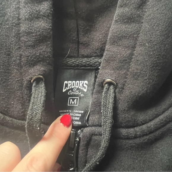 crooks and castles monopoly hoodie full zip - Picture 4 of 4